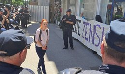 Protivnica "Hoda za život": Policija nas je okružila i držala dva sata. Pozlilo mi je