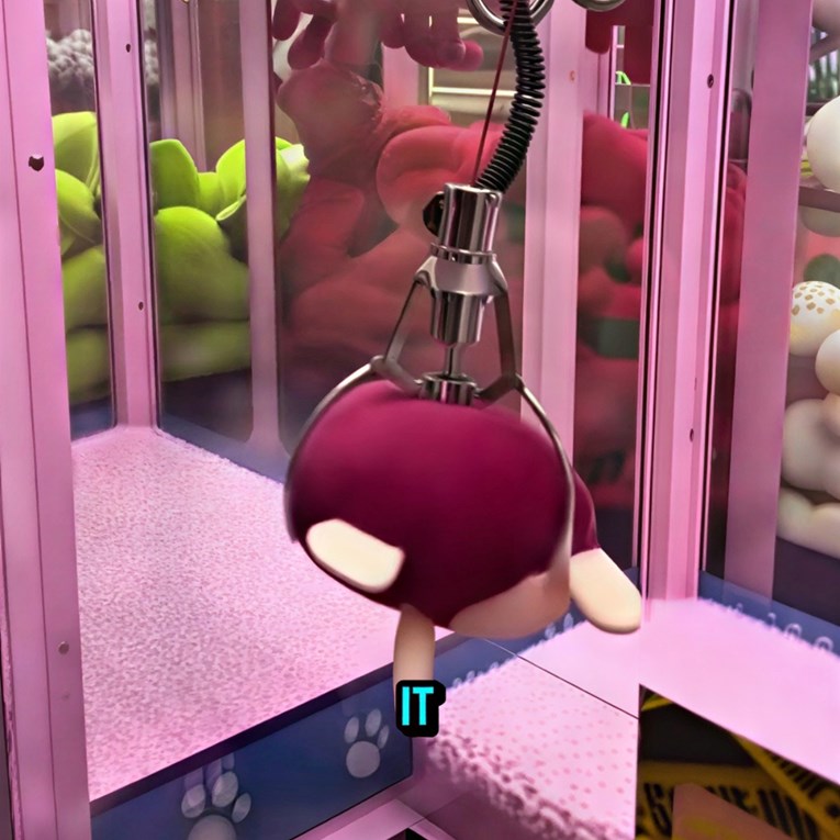 2.5 mil. lajkova: Tip pokazao trik kako uvijek zgrabiti igračku iz aparata