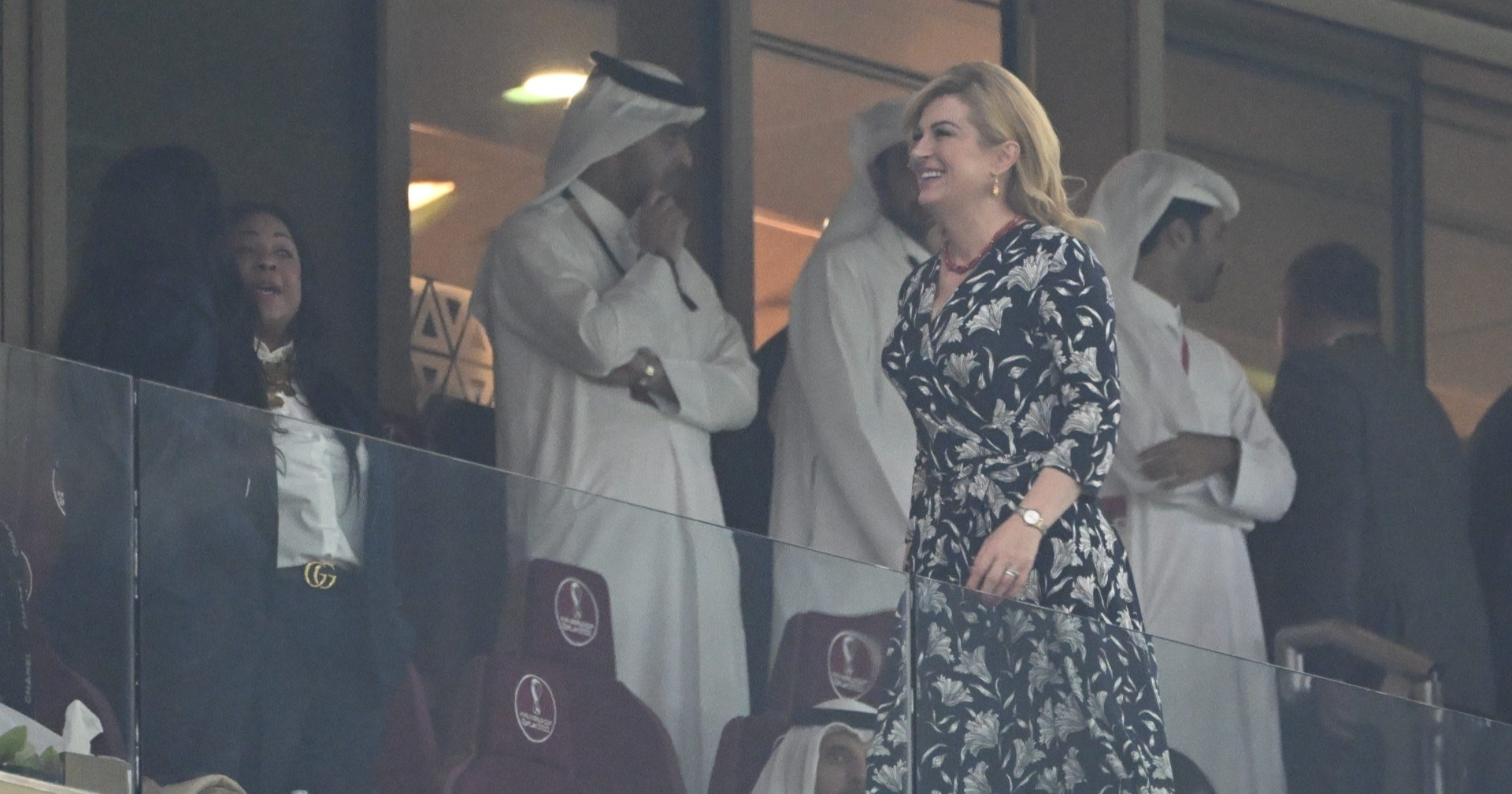 Neće na doček: Kolinda snimljena na utakmici Argentine i Francuske