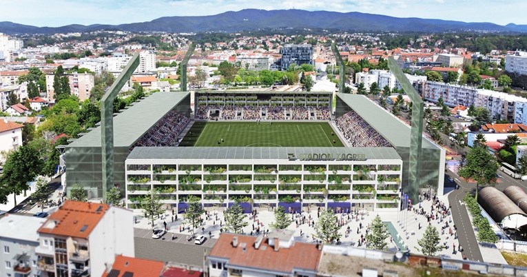 FOTO I VIDEO Zagreb gradi stadion za Ligu prvaka. Koštat će 20 milijuna eura