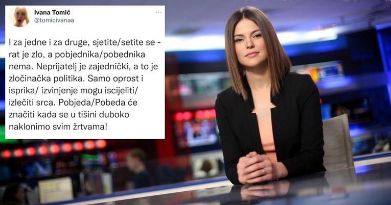 Objava hrvatske novinarke izazvala snažne reakcije: "Rat je zlo, pobjednika nema"