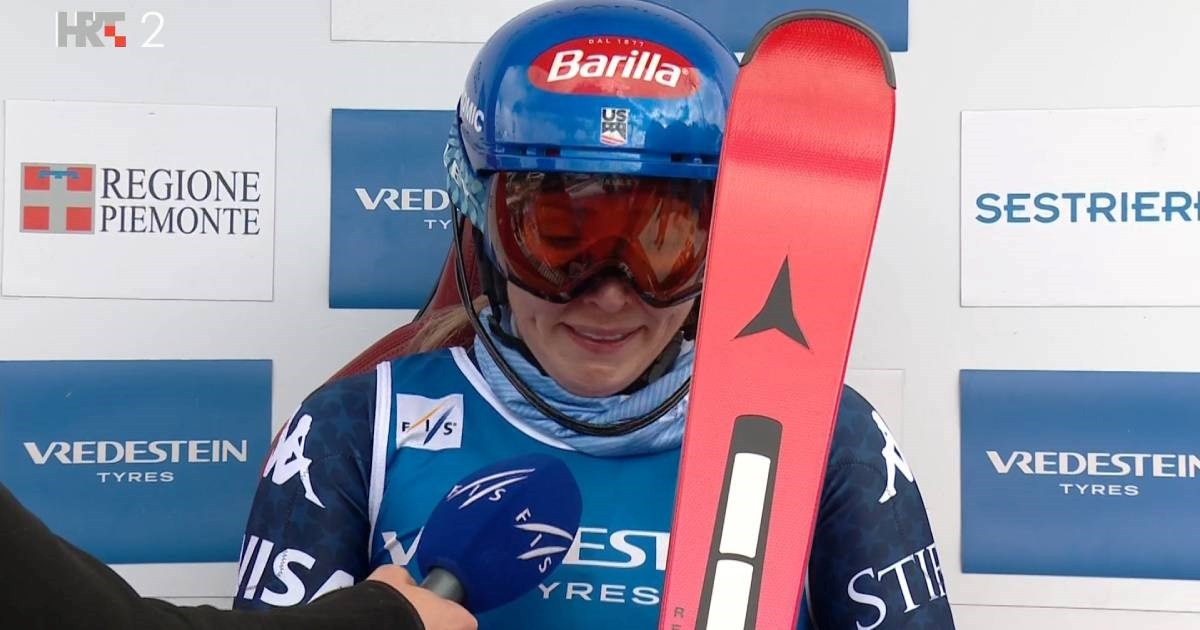 Shiffrin se rasplakala nakon što je pobijedila Ljutić. Jedva je odgovarala na pitanja