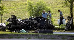 Teška nesreća na Jarunu u Zagrebu, auto skroz smrskan, jedna osoba na mjestu poginula
