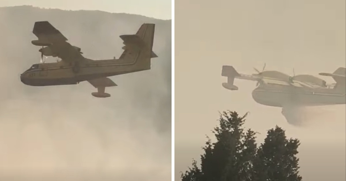 VIDEO Buknuo novi požar kod Metkovića, gase ga četiri kanadera
