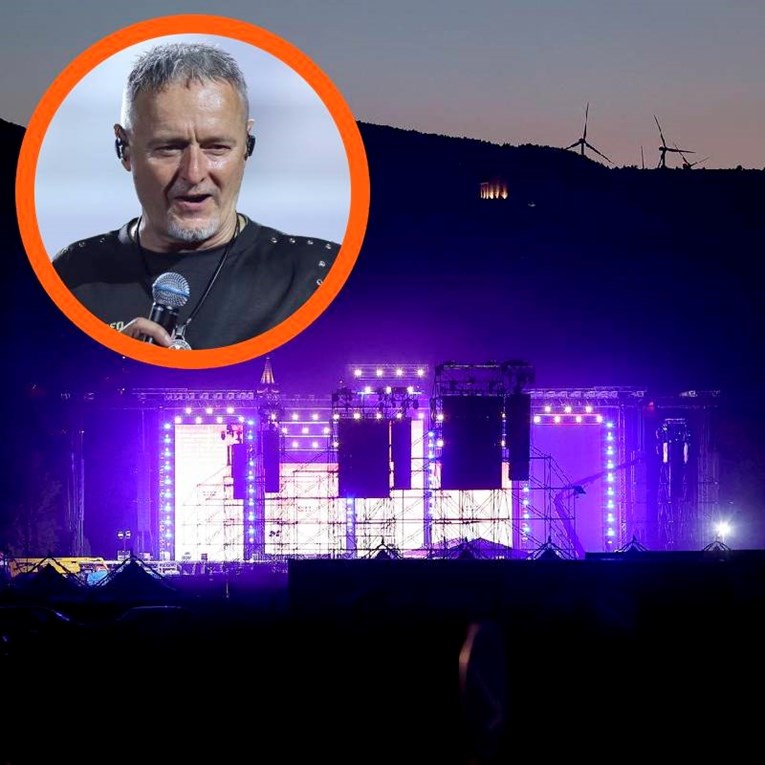 Pogledajte kako je izgledala svjetlosna proba u Sinju uoči Thompsonovog koncerta