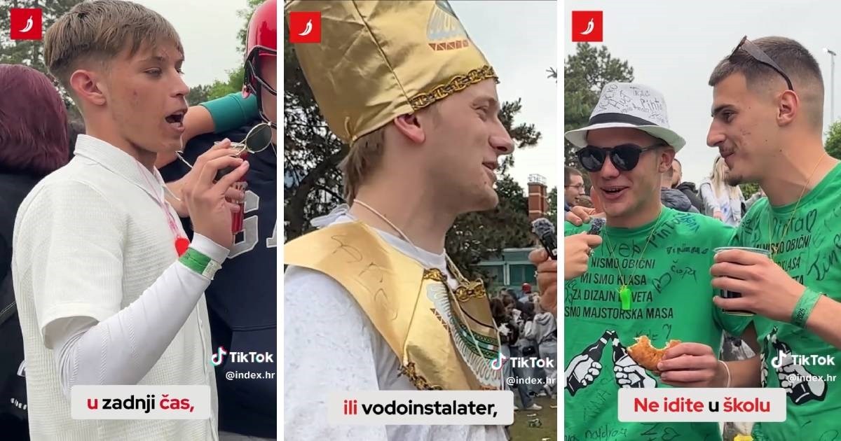 Maturanti dali savjet prvašima: "Idite za vodoinstalatera, ne u četverogodišnju"