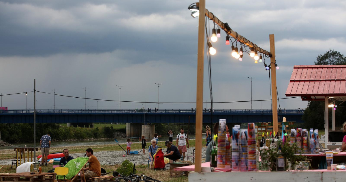 FOTO Počeo poznati zagrebački ljetni festival na obali Save