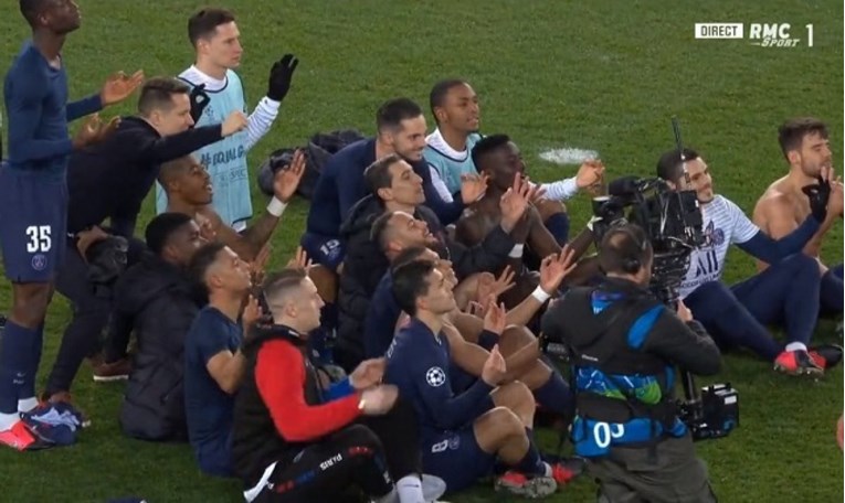 VIDEO Cijela momčad PSG-a nakon utakmice ovako je provocirala Halanda