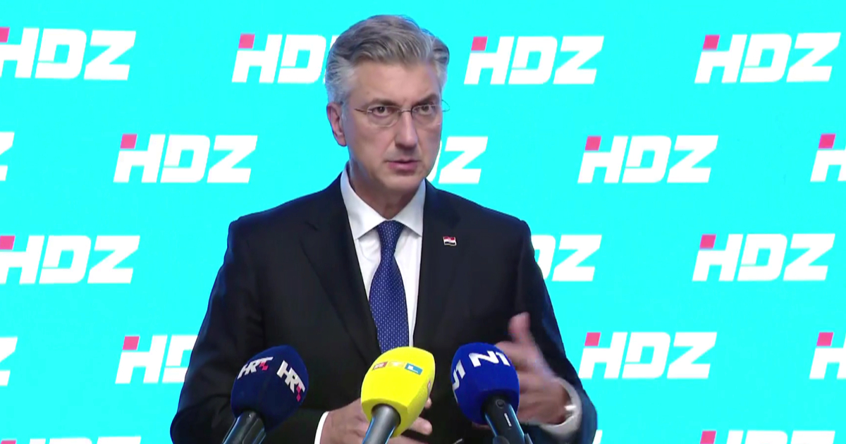UŽIVO Plenković se obraća