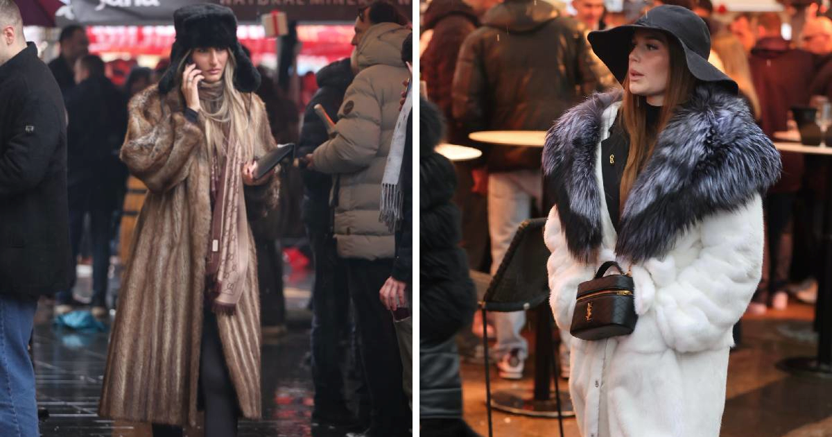 FOTO Kiša i susnježica nisu pokvarile špicu, krzno je zavladalo centrom Zagreba