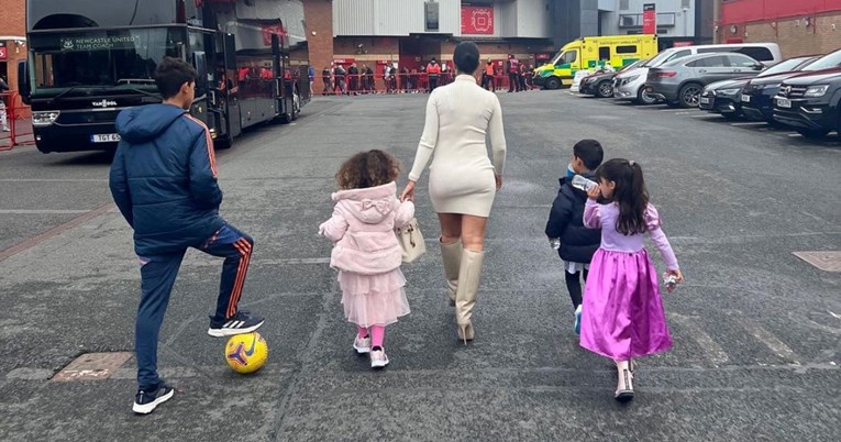 Georgina odvela djecu na Ronaldovu utakmicu: "Idemo gledati tatu"