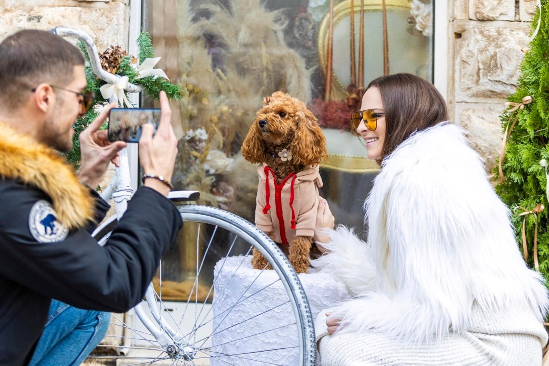 FOTO Cvjećarnica u Puli ima posebnog "zaposlenika", prolaznici ga obožavaju
