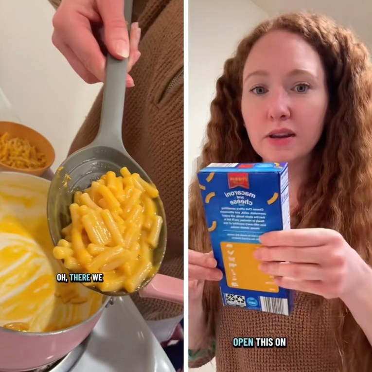 Kupila makarone sa sirom pa napravila test. Ono što je otkrila razljutilo je ljude
