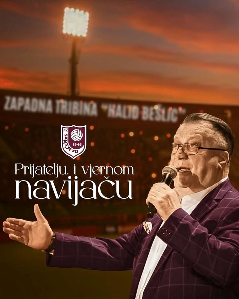 Tribina stadiona Koševo nosit će ime Halida Bešlića