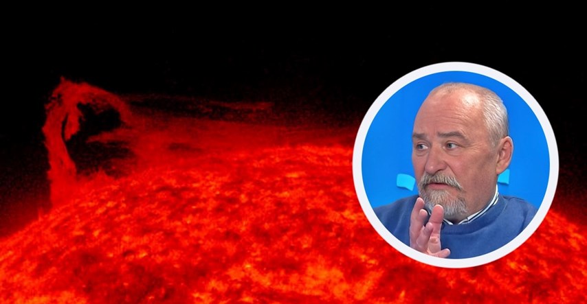 Hrvatski fizičar objasnio kakav je to golemi vrtlog nad Suncem
