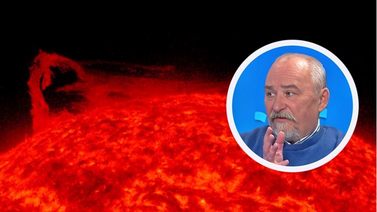 Hrvatski fizičar objasnio kakav je to golemi vrtlog nad Suncem 