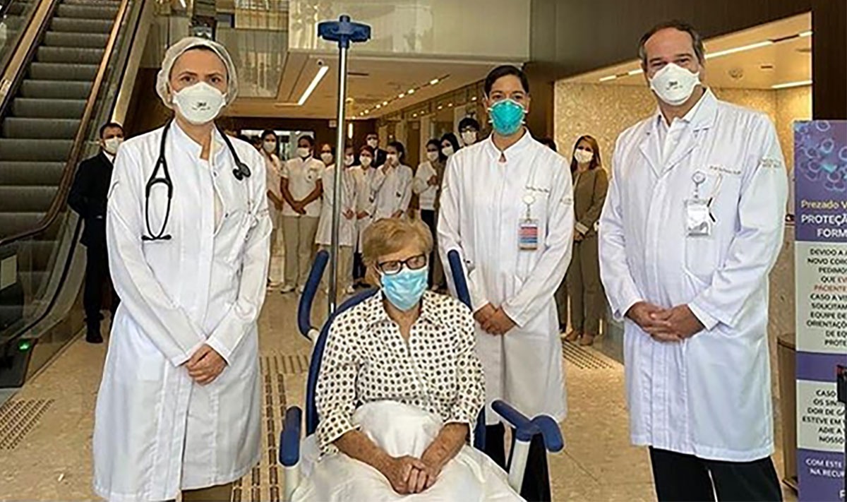 Ovo je 97-godišnja Brazilka koja je preživjela koronavirus