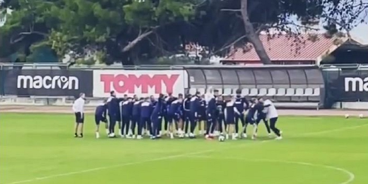 Gustafsson je došao na trening Hajduka. Ovako su mu igrači čestitali rođendan