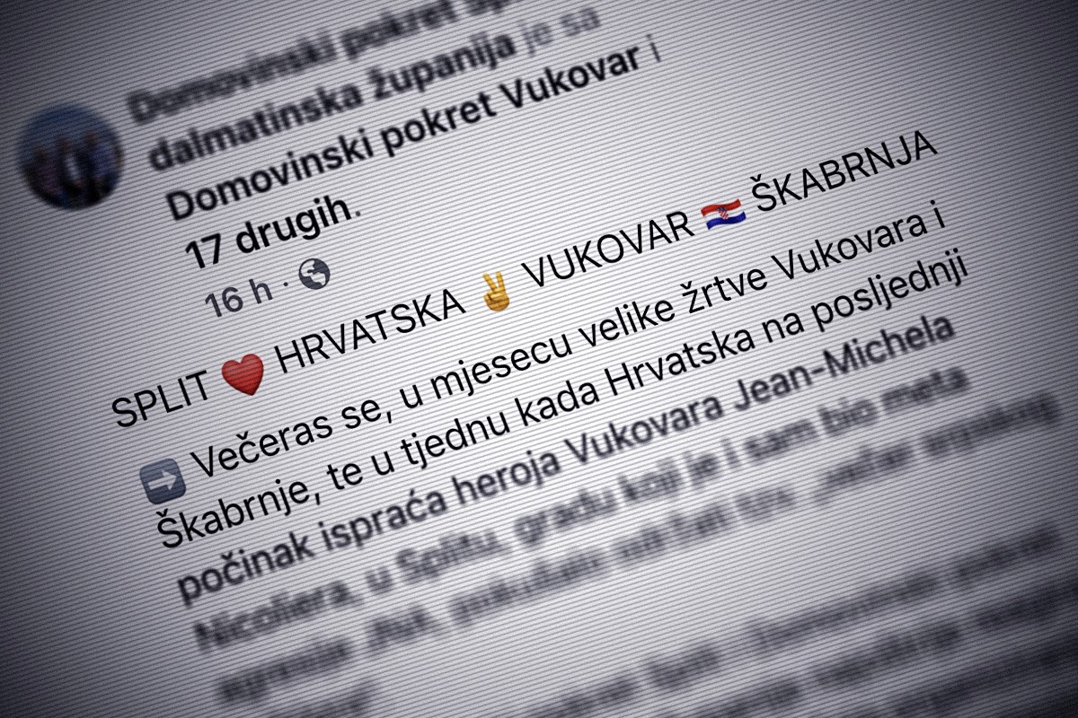 DP podržao maskirane muškarce koji su prekinuli Dane srpske kulture u Splitu