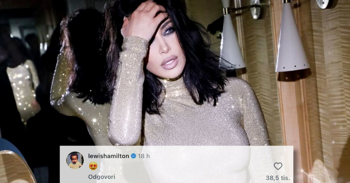 Lewis Hamilton komentirao fotku Kim Kardashian i potaknuo glasine o vezi
