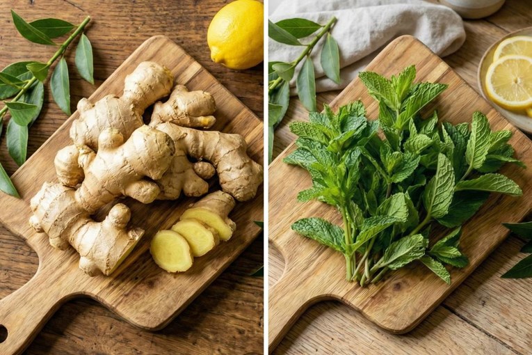 Đumbir ili metvica: Što je bolje protiv mučnine?