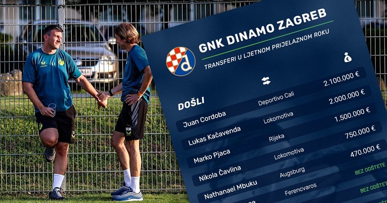 Dinamo je nove igrače platio skoro 7 milijuna eura. Ocijenite njegov prijelazni rok