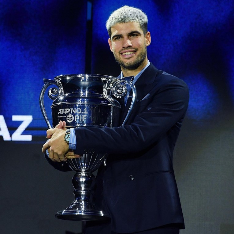 Alcaraz će godinu završiti kao prvi tenisač svijeta