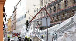 Detalji pada skele u centru Zagreba: Radnici pobjegli kroz prozore u zgradu MUP-a