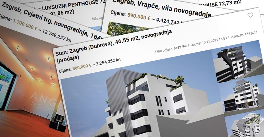 Jesu li cijene novih stanova u Zagrebu sulude?