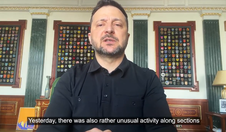 Zelenski: Primijetili smo neobičnu aktivnost. Pratimo situaciju