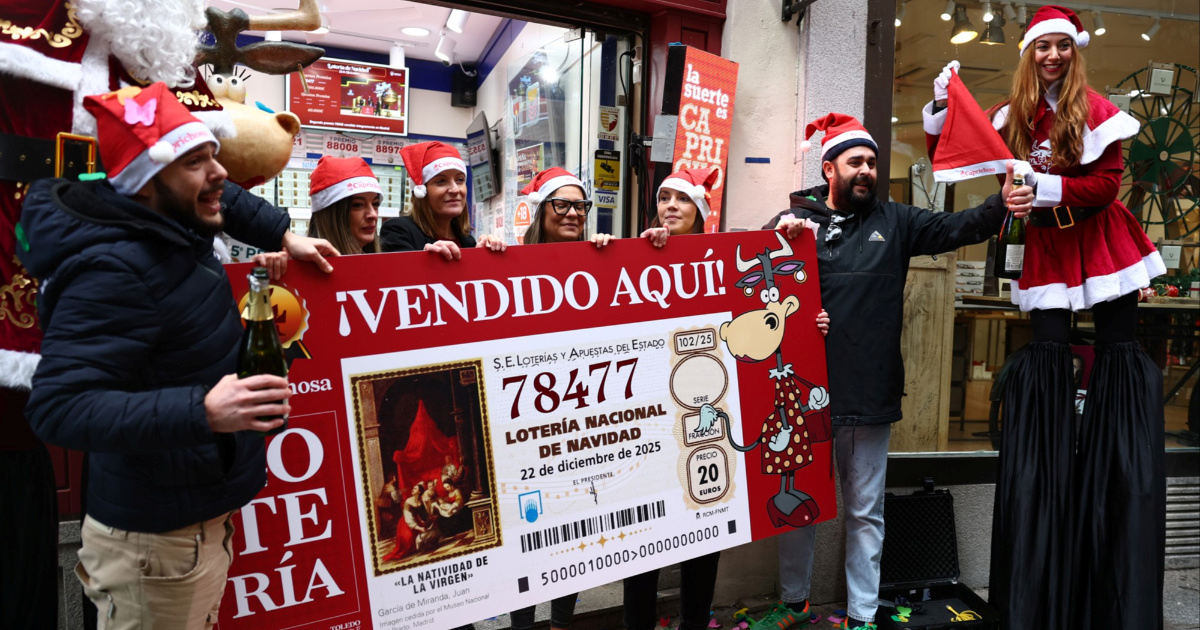 Španjolska božićna lutrija isplatila rekordnih 2.77 milijardi eura dobitaka