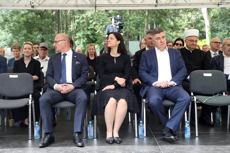 Plenkovićev ministar u Brezovici nahvalio partizane Tuđmana i Bobetka