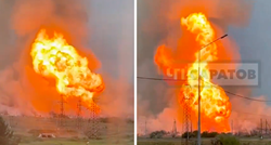 VIDEO Izbio požar u skladištu plina u Rusiji. Plamen se dizao visoko u zrak