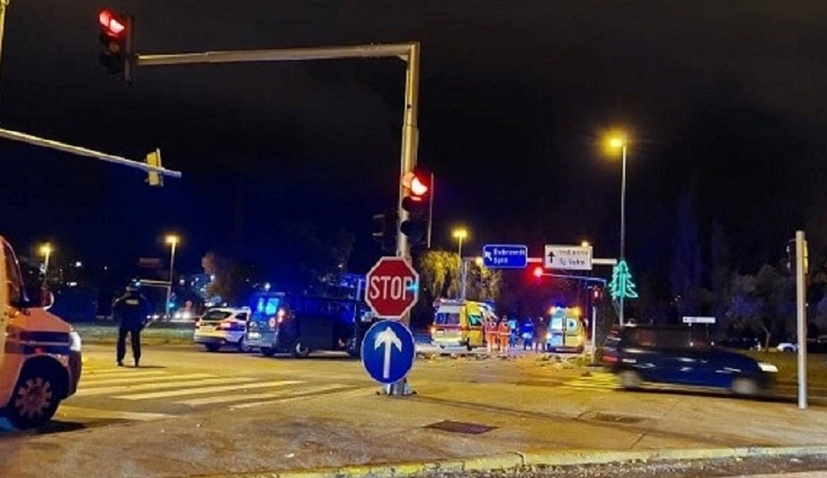 Prometna nesreća kod Solina, četiri osobe završile u bolnici