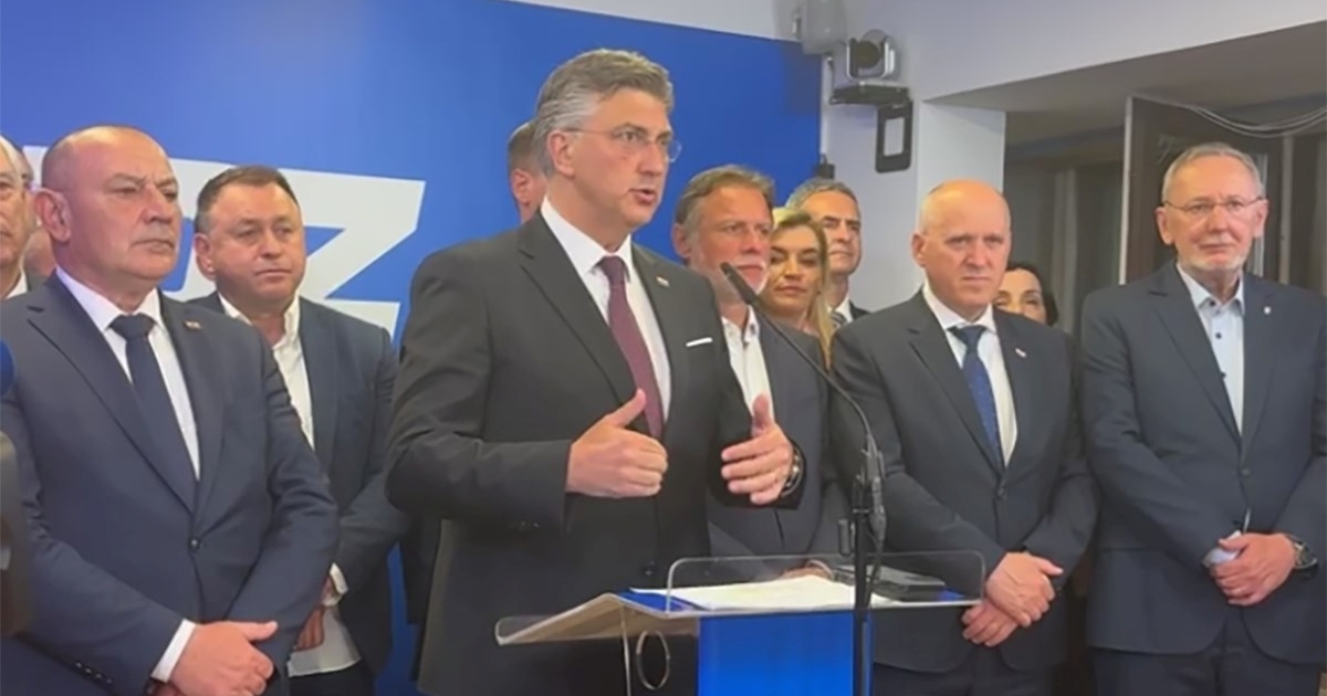 VIDEO Plenković: Ova potpora Tomaševiću u Zagrebu je prevelika
