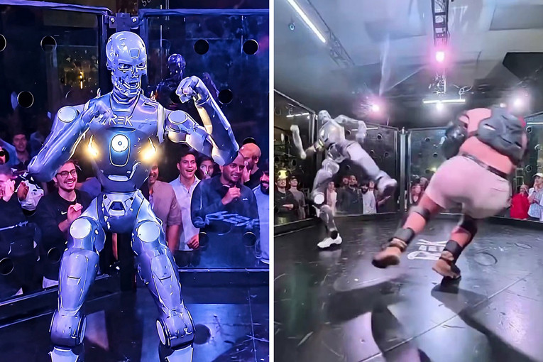U MMA kavezu borili su se čovjek i robot. Pogledajte kako je završilo