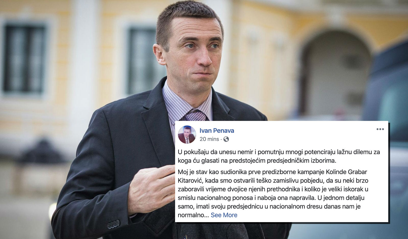 Penava na Facebooku otkrio za koga će glasati na predsjedničkim izborima