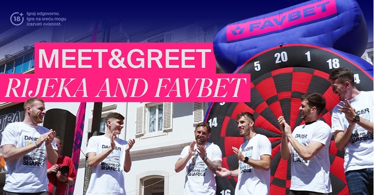 Igrači NK Rijeke razveselili su svoje vjerne fanove na Favbet Meet & Greet eventu