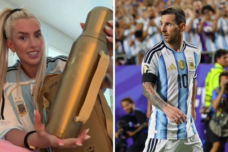 VIDEO Djevojka argentinskog igrača otkrila što je Messi poklonio suigračima