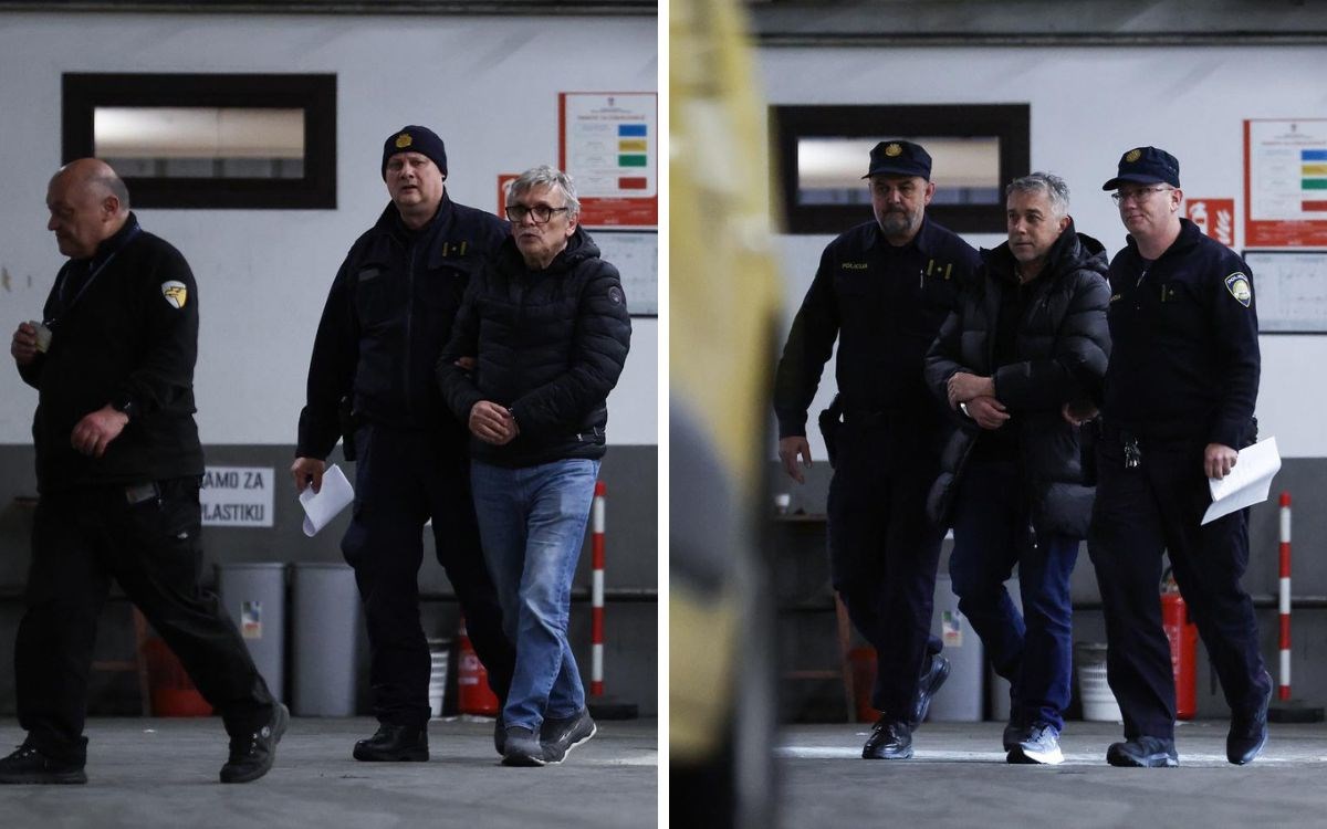 FOTO Privode osumnjičene za golemu pljačku u Hrvatskom skijaškom savezu