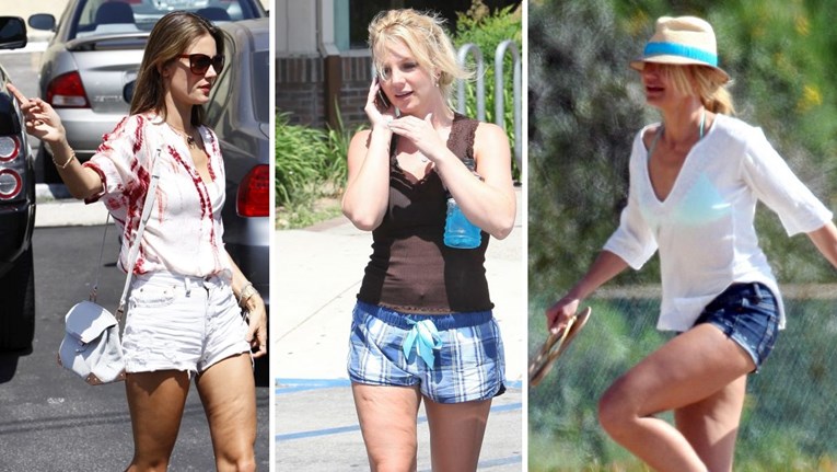 Nefotošopirane fotografije: Britney, Kim i Iggy "prošetale" svoj celulit