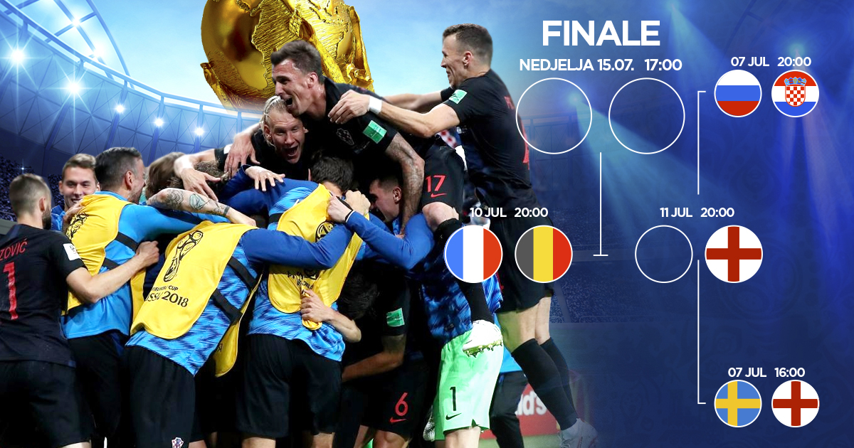 Još samo jedan korak... Englezi čekaju Hrvatsku u polufinalu u Moskvi!
