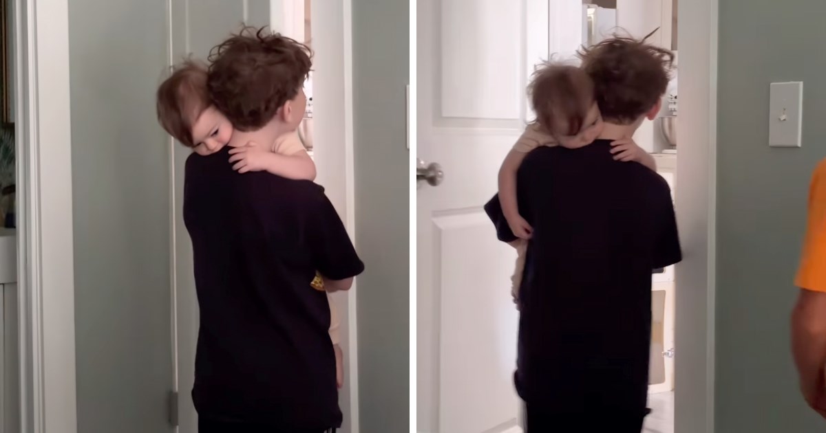 "Sad je naša": Braća došla u sobu i iz kreveta mami "ukrali" malu sestru