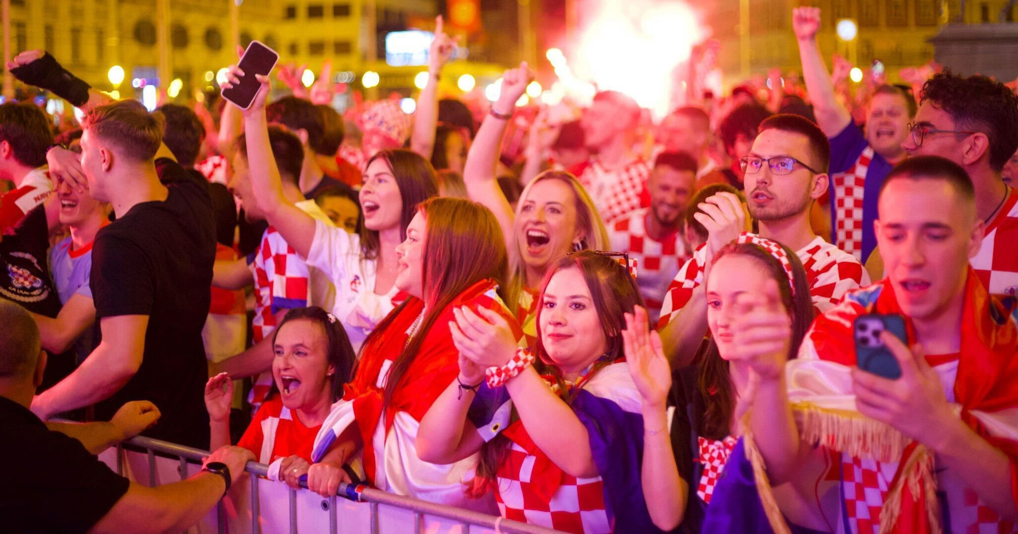 VIDEO Pogledajte kako je eksplodirao centar Zagreba nakon gola Baturine