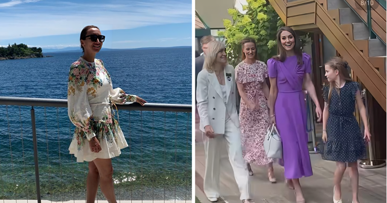 Iva Majoli na Wimbledonu srela Kate Middleton, pokazala je kako je to izgledalo