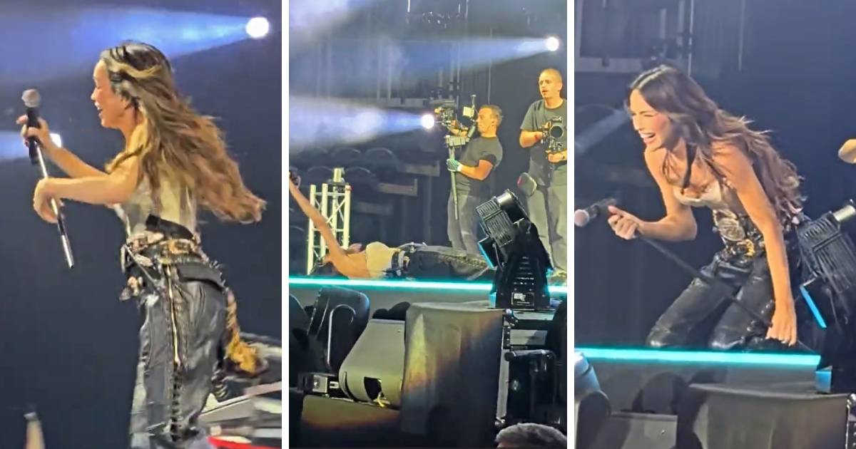 VIDEO Severina pala na pozornici u Areni Zagreb. Njezina reakcija oduševila fanove