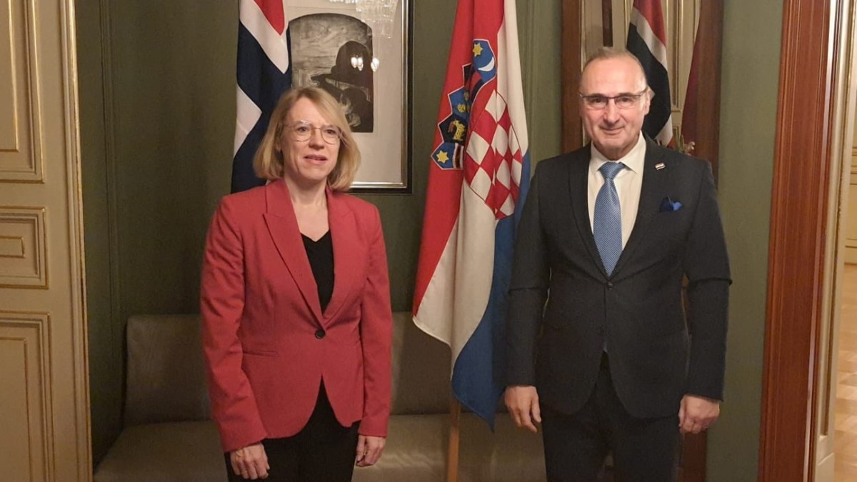 Grlić Radman otputovao u Norvešku, s njihovom ministricom pričao o Ukrajini i BiH