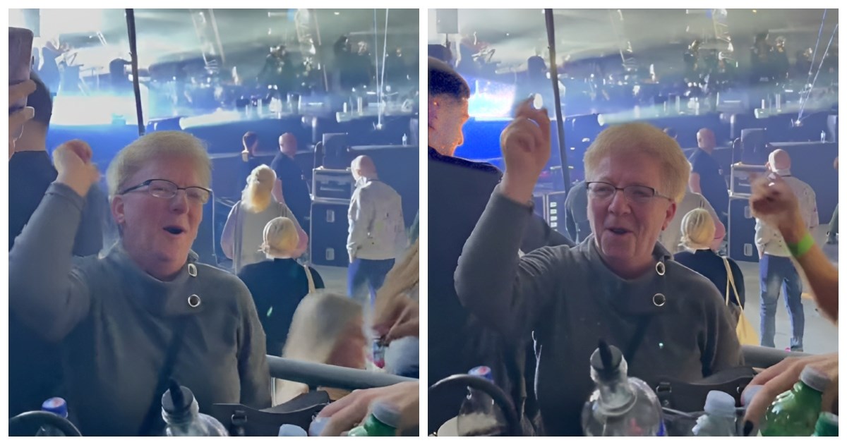 Mislite da samo mladi slušaju Aleksandru Prijović? Pogledajte ovu gospođu na koncertu