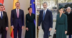 Letizia za susret s Milanovićima odabrala haljinu s komemoracije princa Philipa