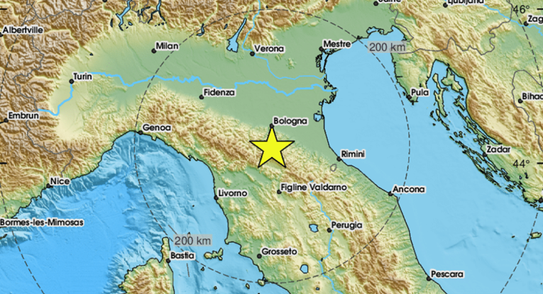 Potres od 4.8 na sjeveru Italije